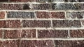 Brick Wall with Spider Webs Royalty Free Stock Photo
