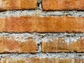 Brick wall stone and floor or ground texture pattern Mexico Royalty Free Stock Photo