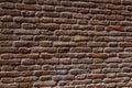 Real brick wall texture background material of industry building construction