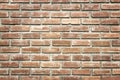 Brick wall texture background. Vignette effect. Royalty Free Stock Photo