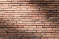 Brick wall texture or brick wall background. brick wall for interior exterior decoration and industrial construction design. Royalty Free Stock Photo