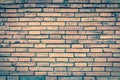 Brick wall texture or brick wall background. brick wall for interior exterior decoration and industrial construction design.