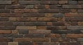 Brick Wall Texture with Brown and Red Tones Royalty Free Stock Photo