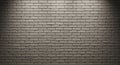 Brick Wall Texture with Light and Shadow for Background Royalty Free Stock Photo