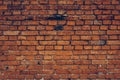 Brick wall texture, red bricks background. Architecture design. Grunge stonewall, old masonry, brickwork Royalty Free Stock Photo