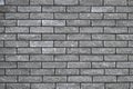 Brick wall texture, seamless stone pattern, gray brickwall, abstract grey background, urban design. House facade backdrop. Royalty Free Stock Photo