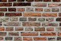Brick wall texture.Soft light brown tone. Style, design.
