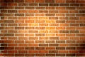 Brick wall vignette Royalty Free Stock Photo