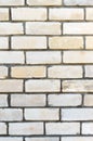 Brick wall. White brick background for your projects. Close up Royalty Free Stock Photo