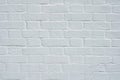 Brick wall with white whitewashing close up Royalty Free Stock Photo