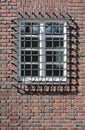 Brick Wall with Window Guard