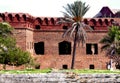 Brick walls of Fort Jefferson Royalty Free Stock Photo