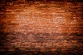 Brick weathered stained old brick wall background red brick wall Royalty Free Stock Photo