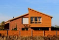 Brick-wood family house
