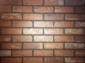 Brick work with a flash