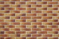 Brick yellow wall. Urban background. Background texture brickwork Royalty Free Stock Photo