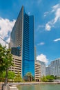 1001 Brickell Bay Drive. Buildings on Brickell Bay. Miami, Florida, USA