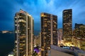 Brickell, Downtown Miami Royalty Free Stock Photo