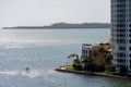 Brickell Key overlooking Miami Biscayne Bay