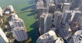 Brickell Miami stock footage 2024 5k aerial