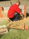 Bricklayer Royalty Free Stock Photo