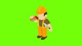Bricklayer icon animation