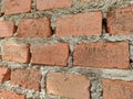 bricks arranged in the walls