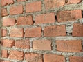 bricks arranged in the walls