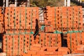 Bricks Building Materials Royalty Free Stock Photo