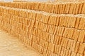 Bricks manufactory Meybod Royalty Free Stock Photo