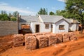 Bricks for New House Royalty Free Stock Photo