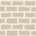 Bricks seamless pattern Royalty Free Stock Photo