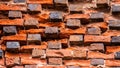 Bricks in Szymbark Castle in Poland