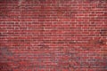 Bricks in wall background. Bricks on masonry texture. Bricks in redbrick pattern. Bricks on wall background. Royalty Free Stock Photo