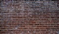 Bricks in wall texture background. Bricks on masonry wall background. Bricks in redbrick pattern background. Bricks on wall Royalty Free Stock Photo