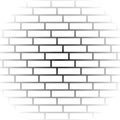 Brickwall / stone wall repeatable pattern with irregular tiling.