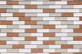 Brickwork from multi colored bricks texture of the wall. Royalty Free Stock Photo
