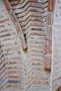 Brickwork on old building Royalty Free Stock Photo