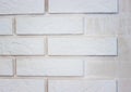 Brickwork with plaster tiles Royalty Free Stock Photo