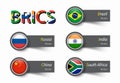 BRICS . association of 5 countries