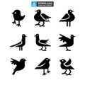 Brid icon or logo isolated sign symbol illustration