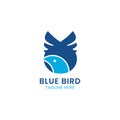 brid logo design vector template