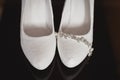 Bridal accessories: wedding shoes, jewelry and rings