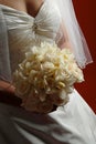 Bridal Bouquet of Ivory Roses