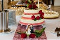 Bridal cake Royalty Free Stock Photo