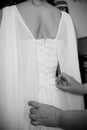 Bridal corset Royalty Free Stock Photo