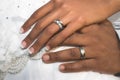 Bridal Couple Hands