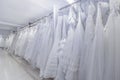 Bridal dresses for the wedding. Royalty Free Stock Photo