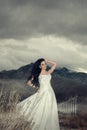 Bridal modeling Royalty Free Stock Photo