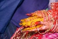 Bridal Parents Put the Haldi in Haldi Rasam Wedding Ritual